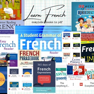 Materiale didattico della LINGUA FRANCESE raccolta di ebook, istruzioni, file audio/risorse complete in dialetto francese per principianti immagine 2