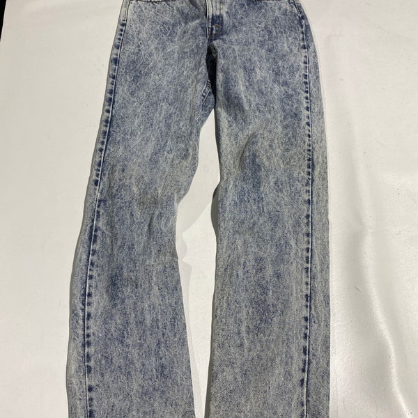 80's 90's Vintage Levi's Acid Wash jeans 28x30