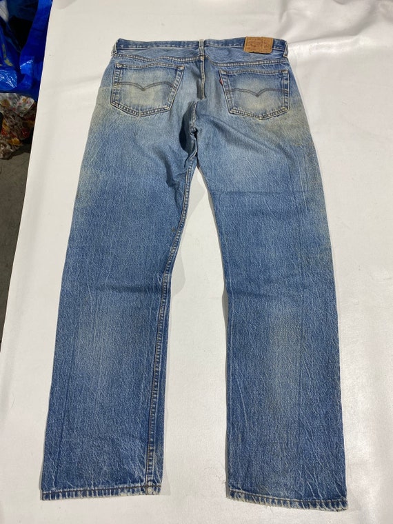 80's 90's Vintage Levi's 501 jeans straight 38x32