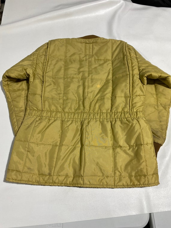 70's 80's Vintage Bob Allen Hunting Jacket Quilte… - image 7