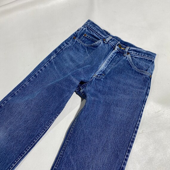 70's 80's Vintage Lee Jeans sz 26x32 - image 5