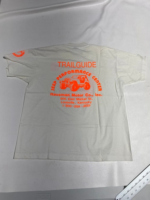 90's Vintage T-shirt Single stitch Jeep Jamboree … - image 6