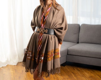 Yoga blanket or Yoga shawl Meditation Shawl or  Mediation Blanket wool shawl or wool wrap yoga blanket or yoga shawl oversized scarf/stole