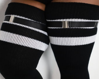 Thigh High Socks Plus Size - Etsy Australia