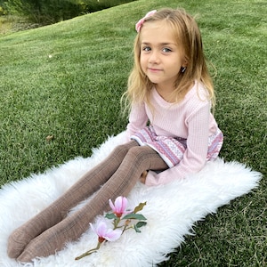 Meisjeskous| Winterlegging| Legging voor meisjes| Panty&#39;s voor balletdans| Schoollegging| Ultrazachte taillelegging