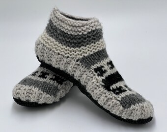 Wool Slipper Boots - Etsy