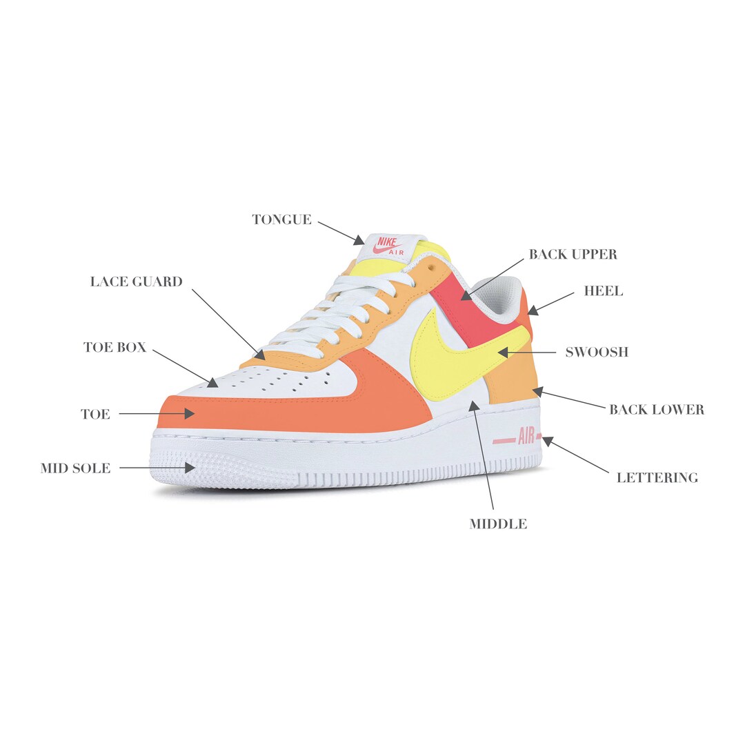 nike air force 1 sunburst