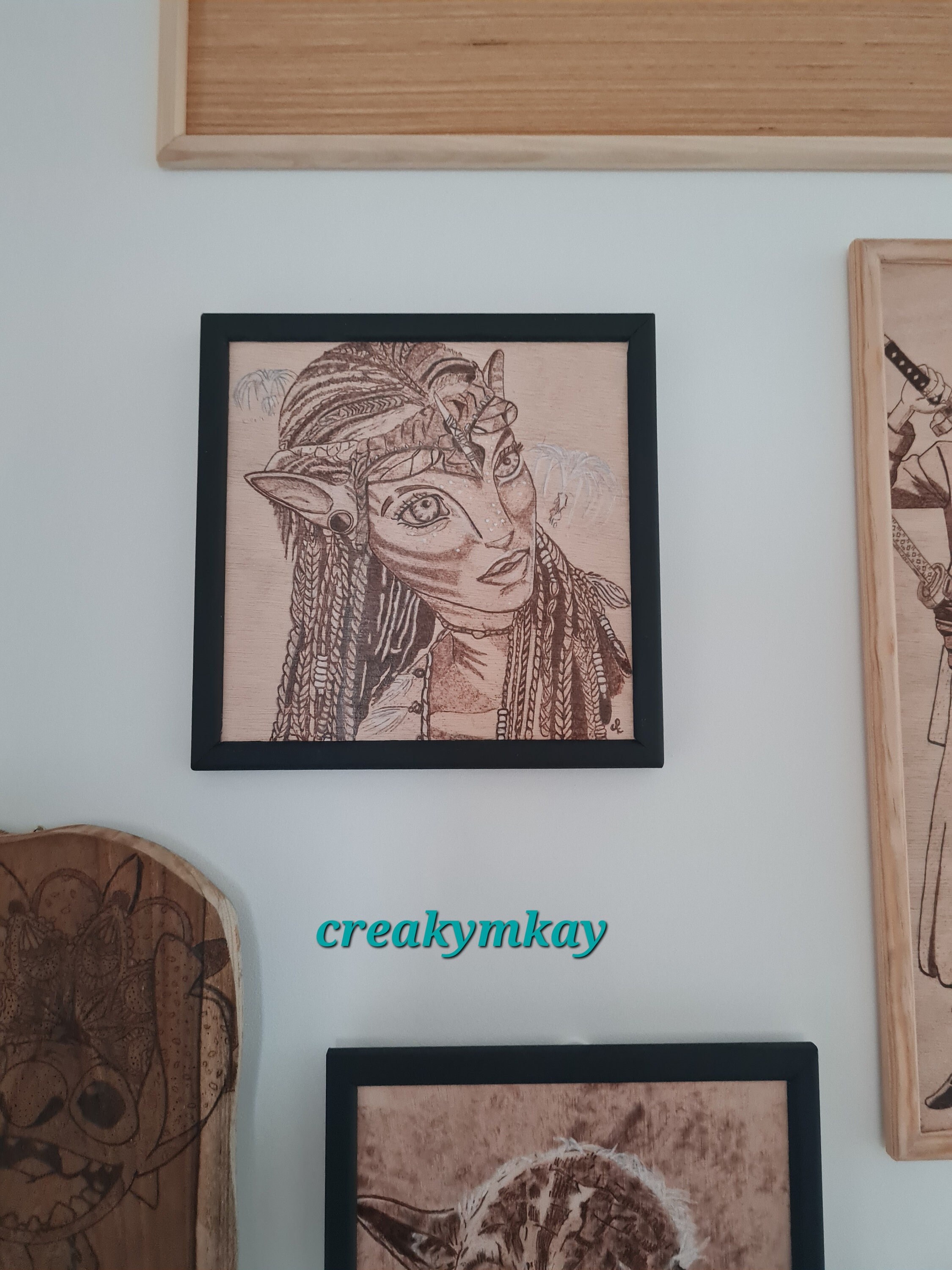 Pyrogravure Avatar | Neytiri