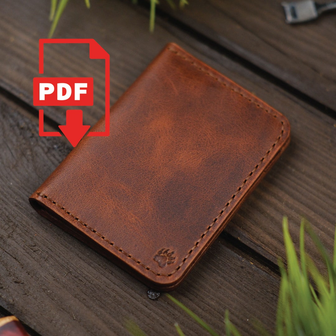 Cavallo Bifold Wallet PDF Pattern A4 Format letter - Etsy