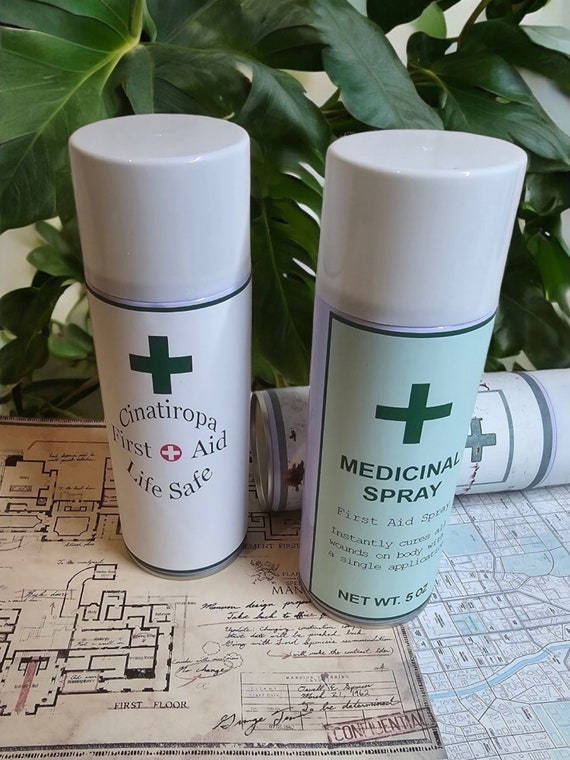 Resident Evil Healing Spray Can – Selectable Label Variants – Fan