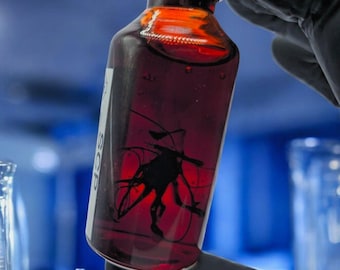 SCP-378 Brainworm Vial – Sealed Thaumiel Cosplay Prop