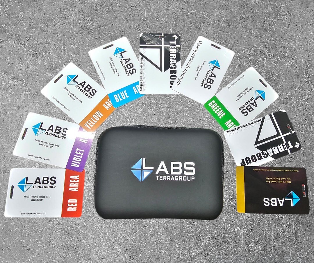 Escape From Tarkov Terra Lab ID Cards Key Cards Access Cards Etsy