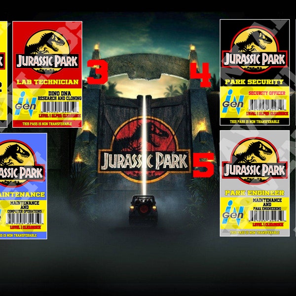 Jurassic Park / Jurassic World ID Fanmade Fancreation