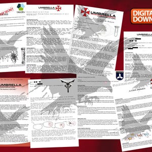 Resident Evil Umbrella Research Files – Laboratory Documents