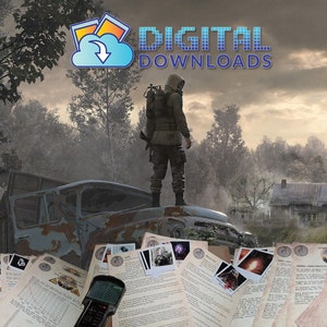 Versione DIGITALE! Stalker Research Papers Documenti S.T.A.L.K.E.R. Manufatti cosplay Ombra di Chernobyl Cielo sereno Anomalie Mutanti
