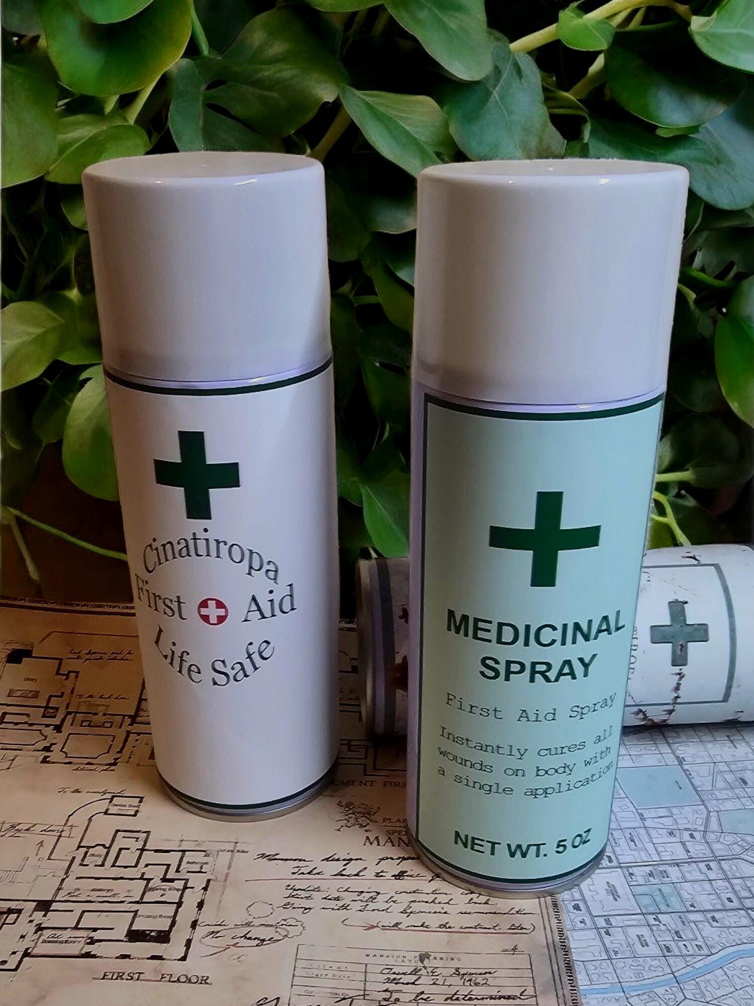 Resident Evil Healing Spray Can – Selectable Label Variants – Fan