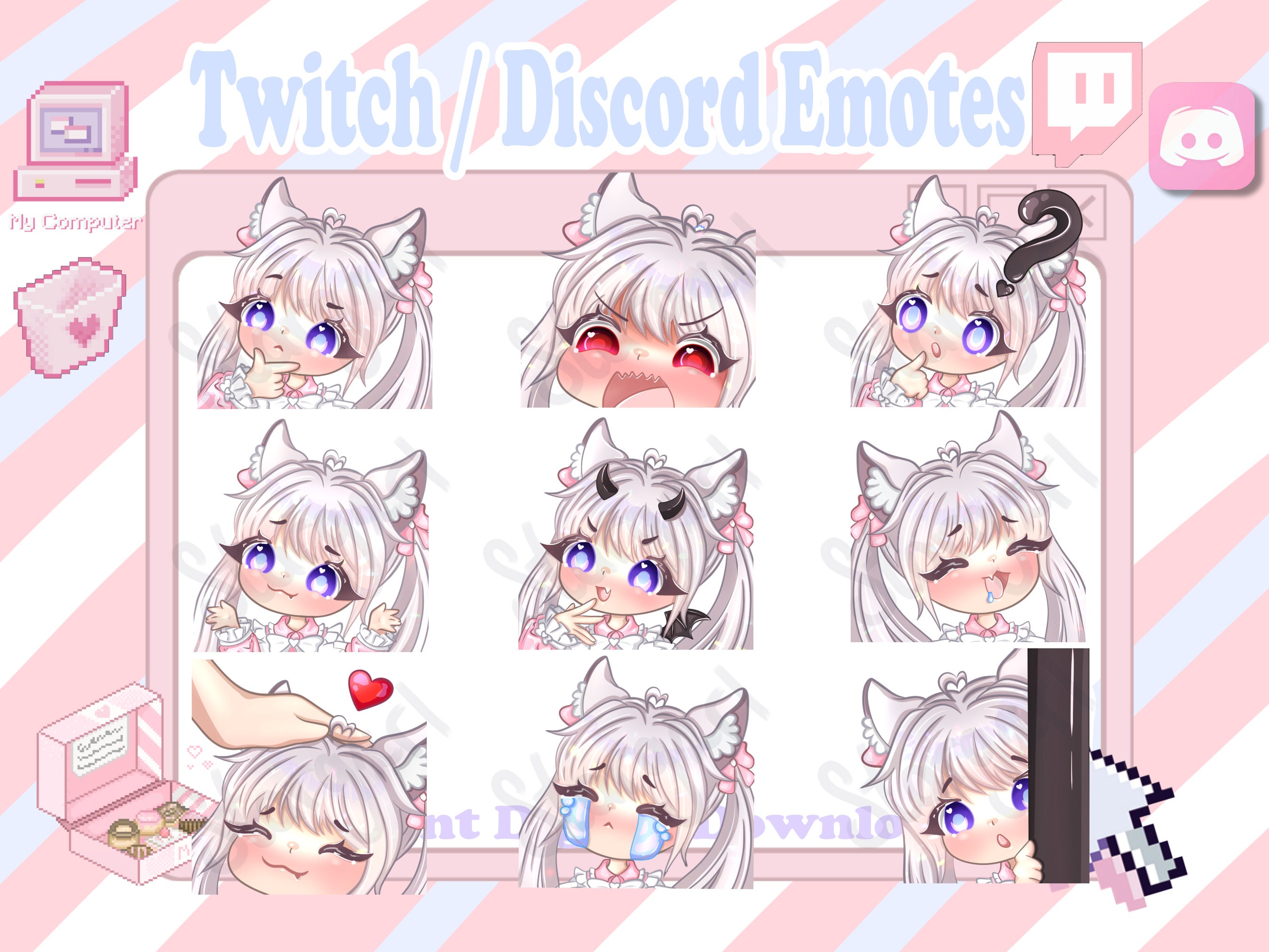 Twitch Catgirl - Etsy