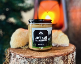 Lion's Mane Creamed Honey