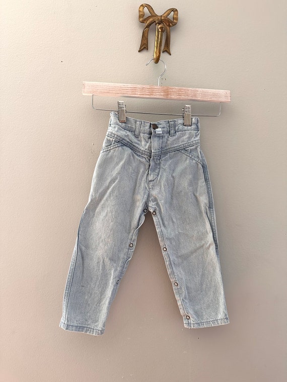 Vintage baby guess 12 month girl jeans Georges Ma… - image 10