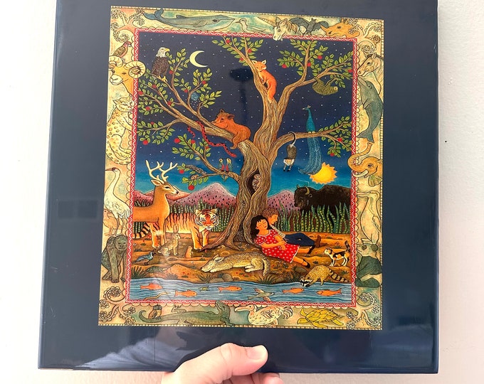 Diana Bryer Tree of Life Art Tile Southwest Art Vintage - Etsy