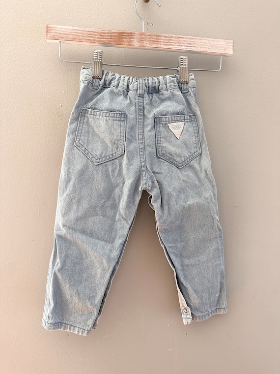 Vintage baby guess 12 month girl jeans Georges Ma… - image 3