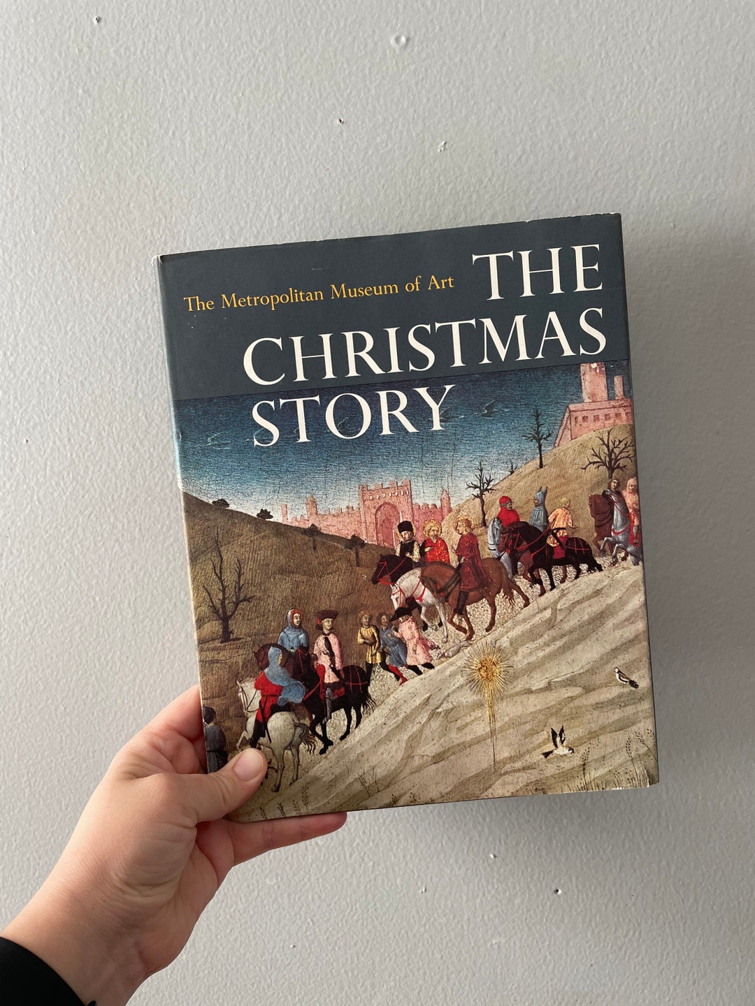The Christmas Story by the Metropolitan Museum of Art Vintage Art Book