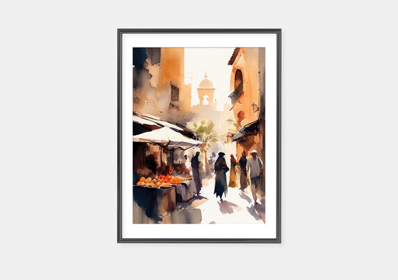 マー　絵画③ 原画】Wood Panel A2 Size（Magic Hour 2024）with Frame | TAMO ART