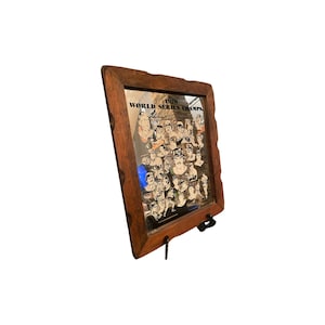 1978 NY Yankees world champions mirror with wood frame