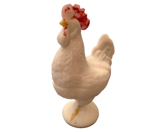 Westmoreland milk glass rooster