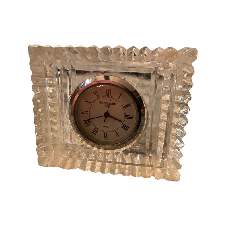 Waterford Crystal Desk Clock Etsy