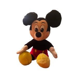 1970s Mickey Mouse stuffed animal 20” tall