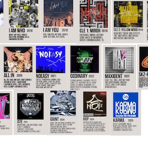 Stray Kids album cover posters / Album posters / Stray Kids posters / Kpop posters / minimalistic album poster / music posters / Stray Kids