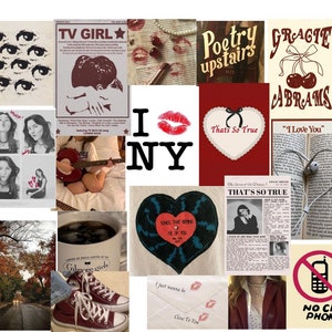 Downtown Girl aesthetic posters.