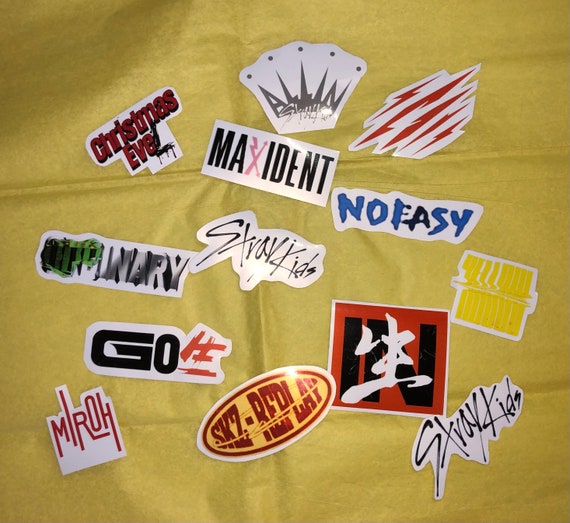 Stray Kids Stickers / Stray Kids Album Stickers / Stray Kids Logo