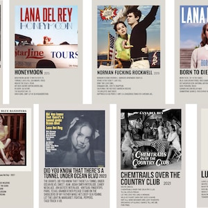 Lana del rey Minimalistic album poster / minimalistic album poster / album poster / Lana del rey poster / Lana del rey poster