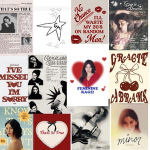 Gracie abrams poster - Etsy 日本