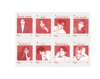 Plakat Stray Kids / Plakat Y2k / Stray Kids / Plakaty albumowe / Dekoracja muzyczna / Plakaty muzyczne / Plakat Kpop / Plakat artystyczny / Kpop / SKZ /