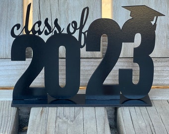 Class Of 2023 Sign,  High School Graduation, Graduation 2023, Decoration, Centerpiece, Party Supply, Size Varies