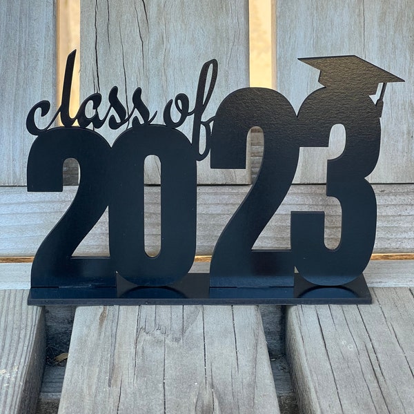 Class Of 2023 Sign,  High School Graduation, Graduation 2023, Decoration, Centerpiece, Party Supply