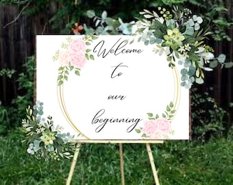 Elegant Wedding Signs, Custom and Printable - 50% OFF PROMO!