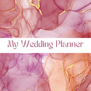 Digital Wedding Planner, Printable, Over 130 Pages!