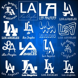 MEGA Pack van LA Initials 16xDesigns