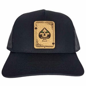 Ace Of Spades Skull Eyes Hat