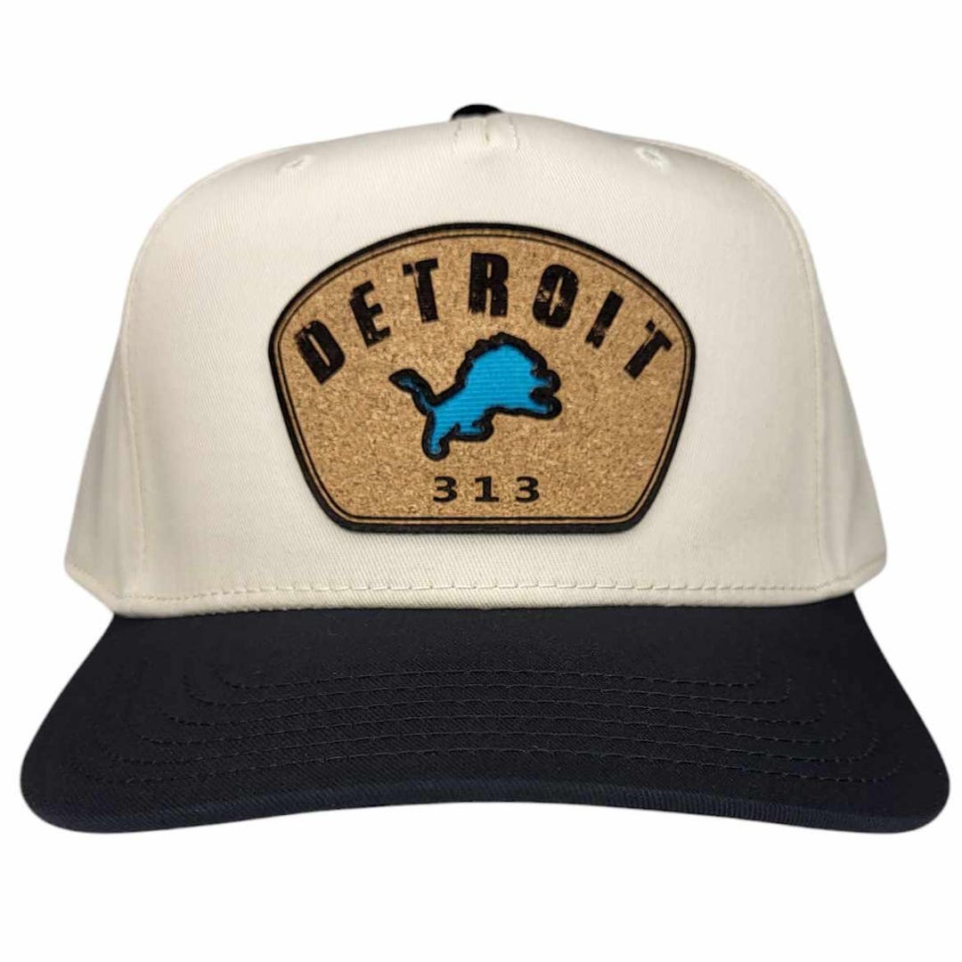Detroit Lions 313 Curved Bill Hat - Etsy Canada