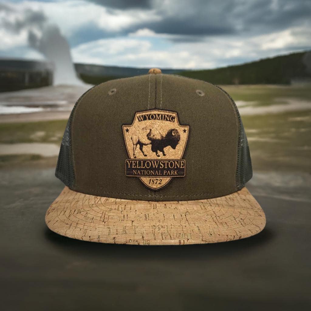 Yellowstone National Park Trucker Hat Yellowstone Trucker Hat – US Park Pass main image 3