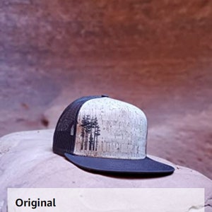 Isle Royale National Park Hat, Cork Engraved, Trucker Hat, Hiking Hat, Camping Hat, Men's Gift image 9