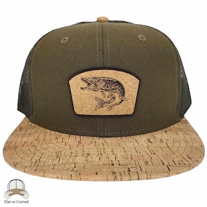Pike Cork Fishing Hat