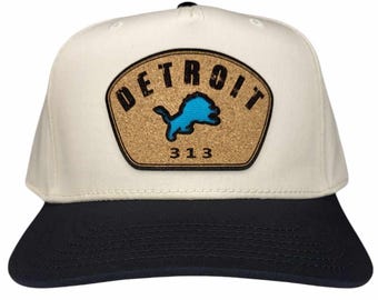 Detroit Lions 313 Curved Bill Hat