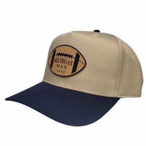 Gorra de fútbol americano de la UM de Michigan Man