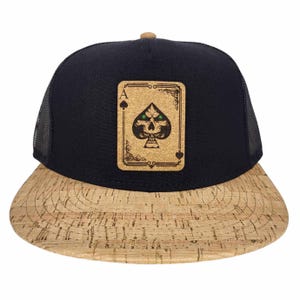 Ace Of Spades Skull Cork Hat
